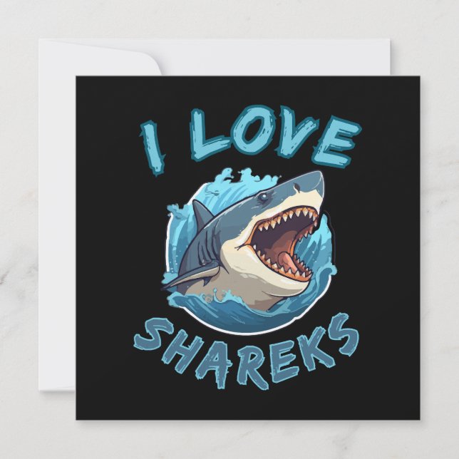 Amo a los tiburones Fisher (Anverso)