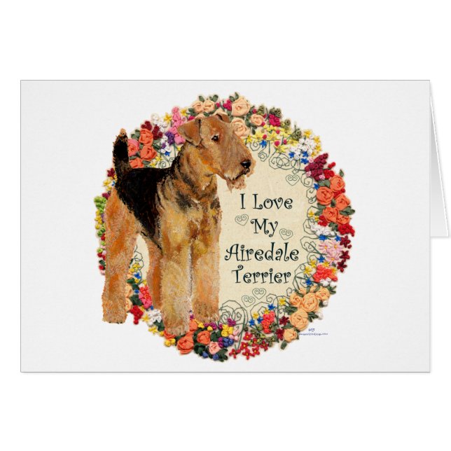 Amo a mi Airedale (Anverso (Horizontal))