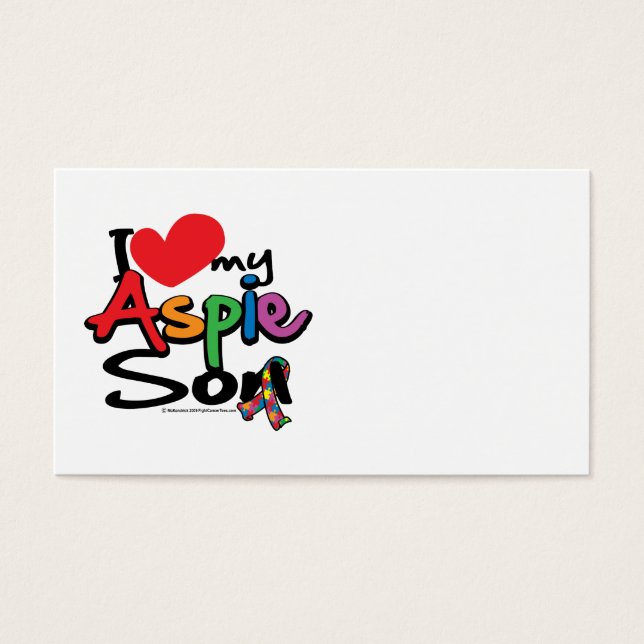 Amo A Mi Hijo Aspie (Frente)