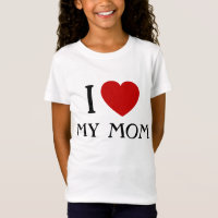 Amo a mi mamá| Camisetas