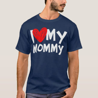 Amo a mi Mami Me Encanta Mi Camiseta de Mamá amigo