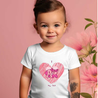 Amo a mi Mascota Imprimir camiseta moderna de bebé