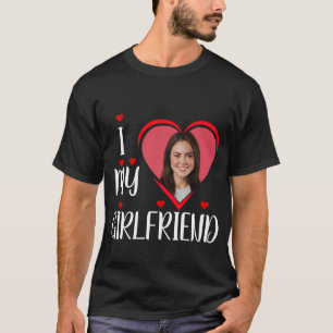 Amo a mi novia - personaliza foto camiseta