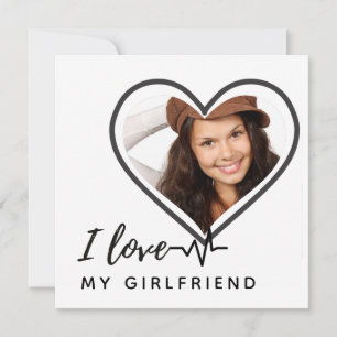 AMO A MI NOVIA Regalo de Foto Personalizado
