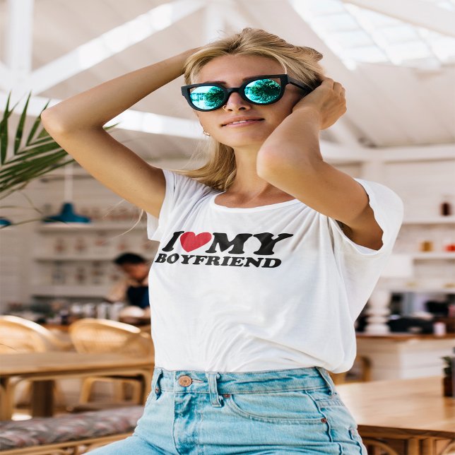 Amo A Mi Novio Con Camiseta De Corazón (Subido por el creador)