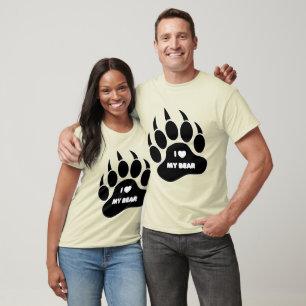 Amo a Mi Oso En Pata Negra - Camiseta