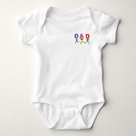 Amo a mi papá - Baby Jersey Bodysuit