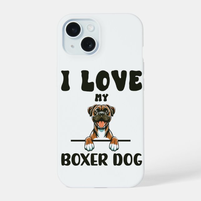 Amo a mi perro boxer (Reverso )
