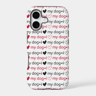 Amo a mi perro con el corazón
