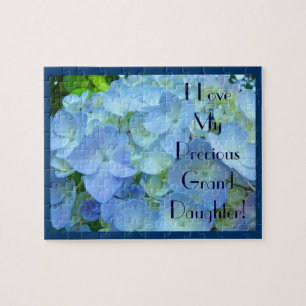 ¡Amo a mi querida nieta! rompecabezas Floral