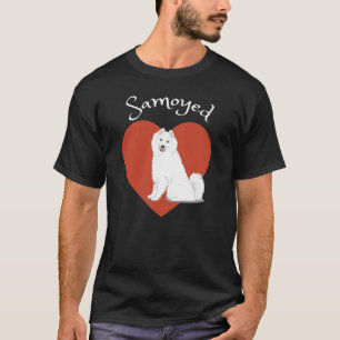 ¡Amo a mi Samoyed! Camiseta