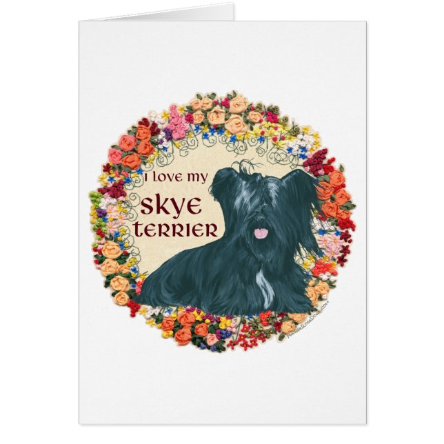 Amo a mi Skye Terrier (Frente)