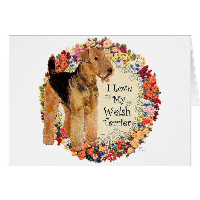 Amo a mi Welsh Terrier (Anverso (Horizontal))