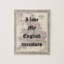 Amo a mis antepasados ingleses | Rompecabezas pers