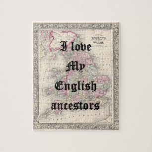 Amo a mis antepasados ingleses   Rompecabezas pers