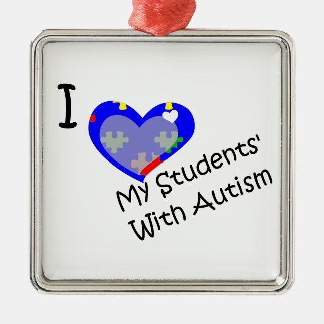 Amo a mis estudiantes con el ornamento del (Frente)