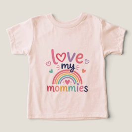 Amo a mis Mamis Niña pequeña