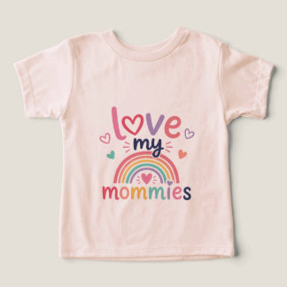 Amo a mis Mamis Niña pequeña