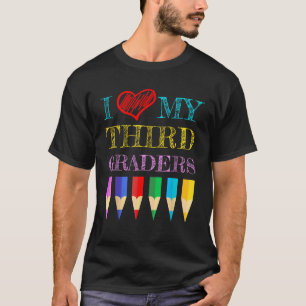 Amo A Mis Terceros Graduados Camisetas Por Tercer 