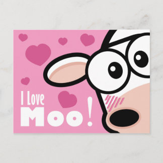 Amo a Moo - Postales de San Valentín