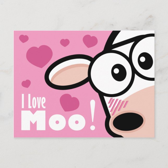 Amo a Moo - Postales de San Valentín (Anverso)