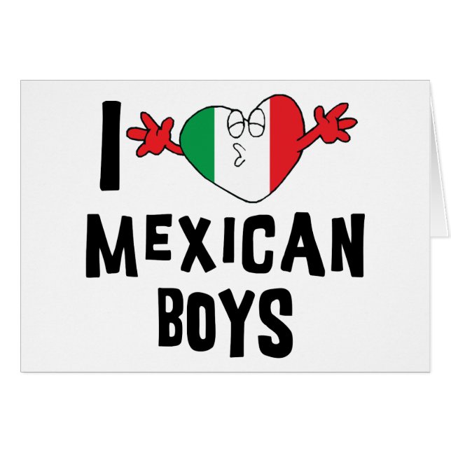 Amo a muchachos mexicanos (Anverso (Horizontal))