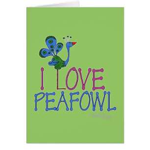 Amo a Peafowl