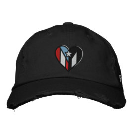 Amo a Puerto Rico Gorra con problemas