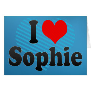 Amo a Sophie