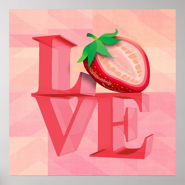 AMO A STRAWBERRY | POSTERS (Frente)