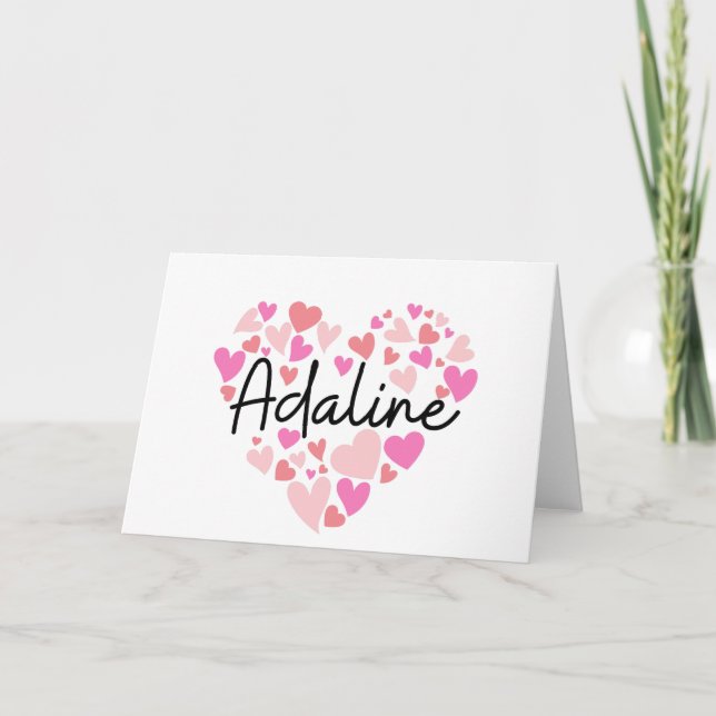 Amo Adaline - corazones de Adaline (Anverso)