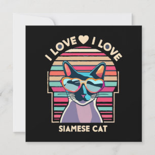 Amo al gato siamés