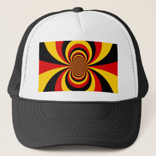 Amo Alemania Hermosa y colorida plantilla de Gorra