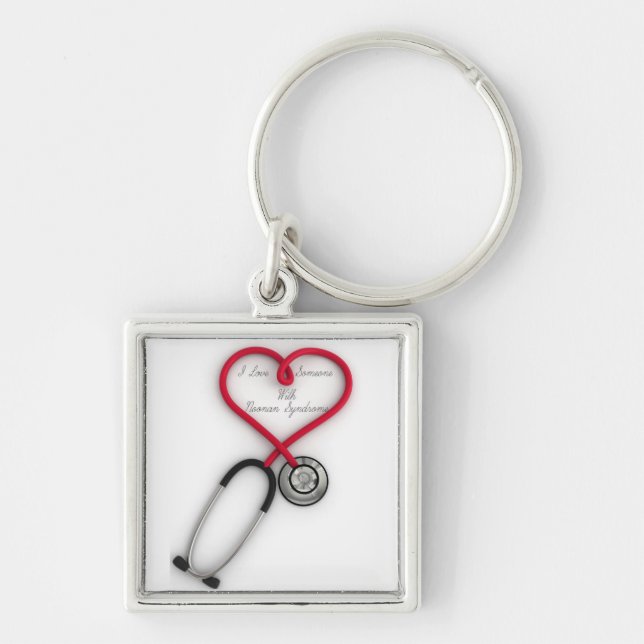 Amo alguien con llavero del síndrome de Noonan (Frente)