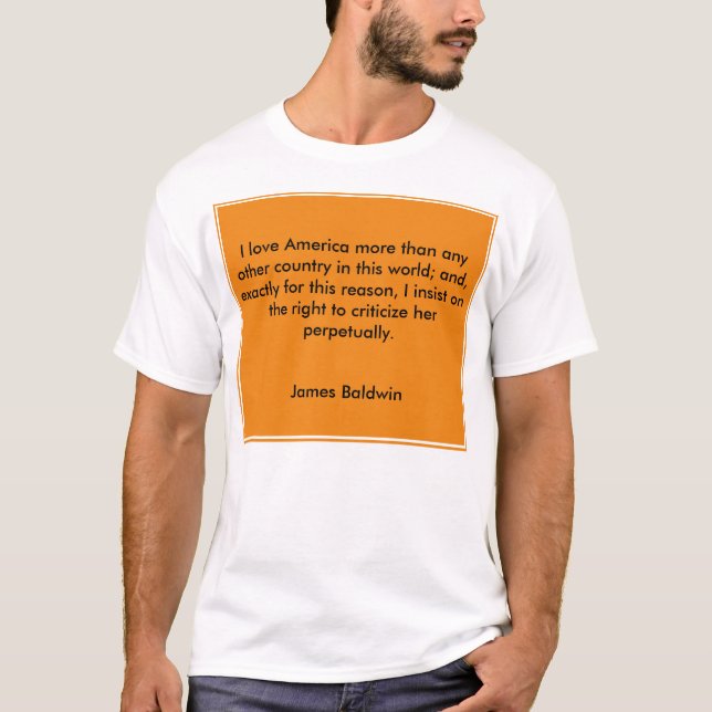 Amo América más que cualquier otra camiseta del (Anverso)