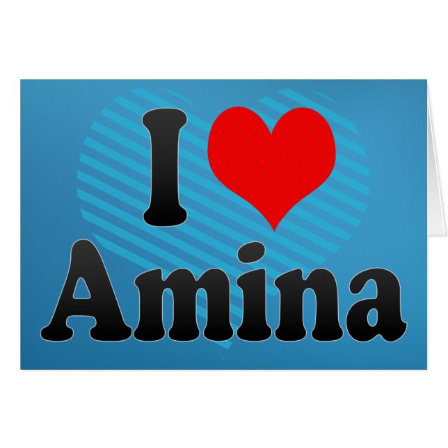Amo Amina (Anverso (Horizontal))