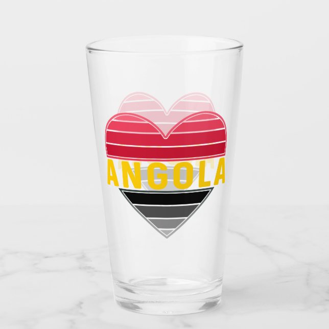 Amo Angola, corazón angoleño (Anverso)