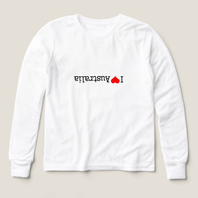 Amo Australia (Diseño frontal)
