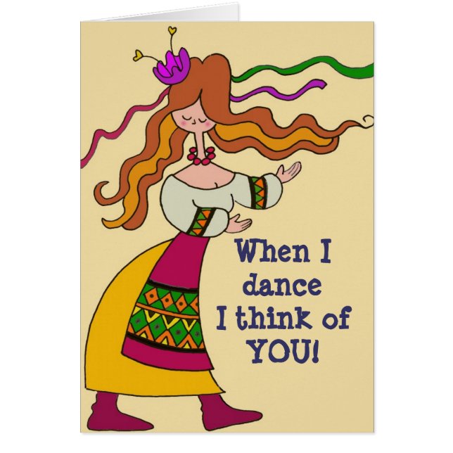 Amo bailar arte popular ucraniano (Frente)