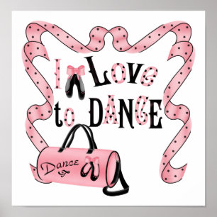 Amo bailar la impresión