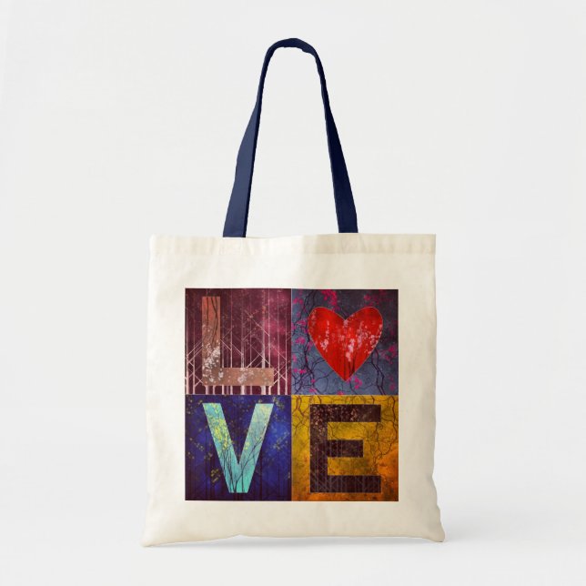¡Amo bosques! La bolsa de asas (Frente)
