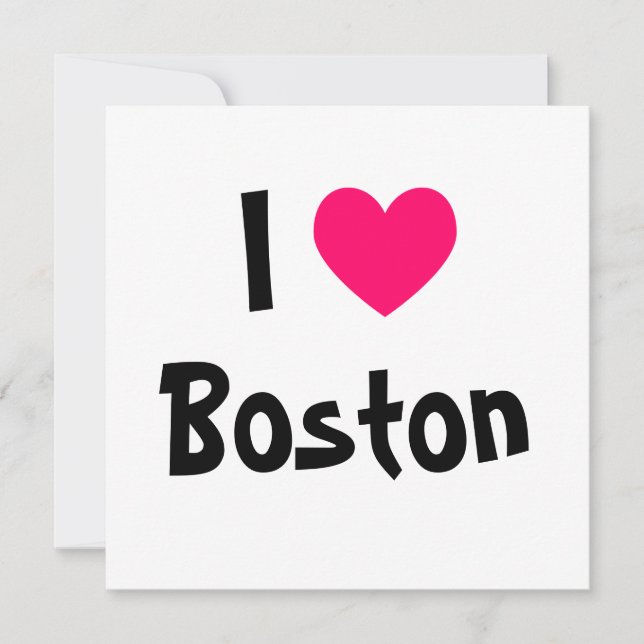 Amo Boston (Anverso)