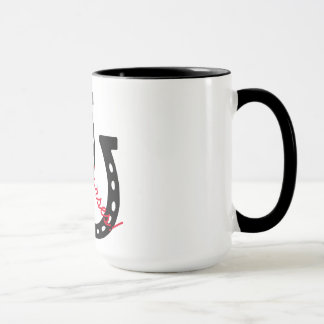 ¡Amo caballos! taza 15oz