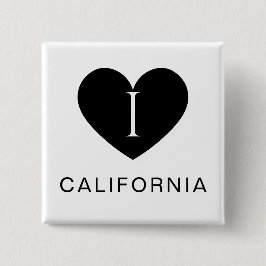 Amo California Clásico Botón para Todos los Outfit