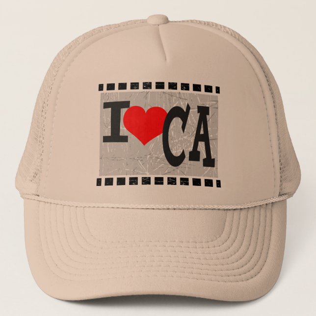 Amo California - Gorra (Anverso)