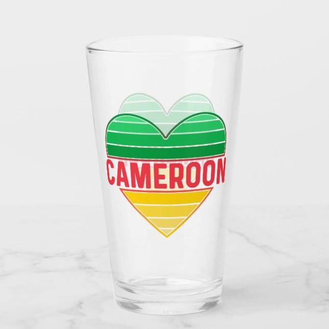 Amo Camerún, el corazón camerunés (Anverso)