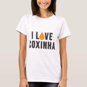 "Amo camiseta de Coxinha"