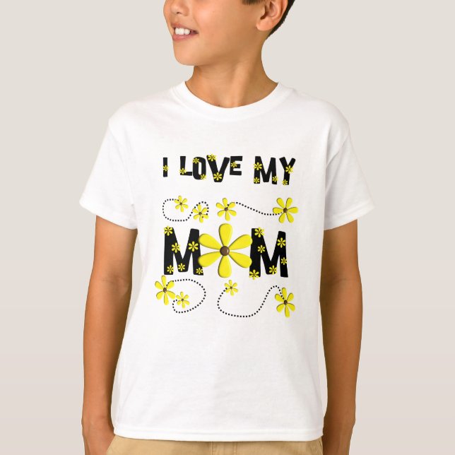 "Amo camiseta de los niños de mi mamá" (Anverso)