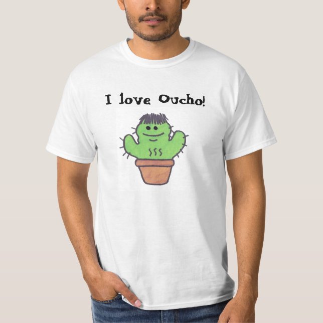 "Amo camiseta de Oucho" (Anverso)