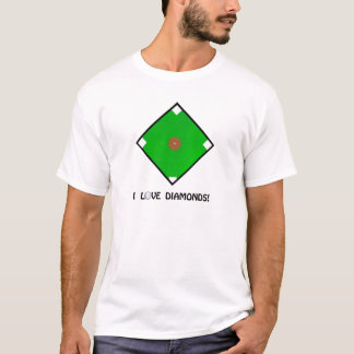 "Amo camisetas y los regalos del béisbol de los